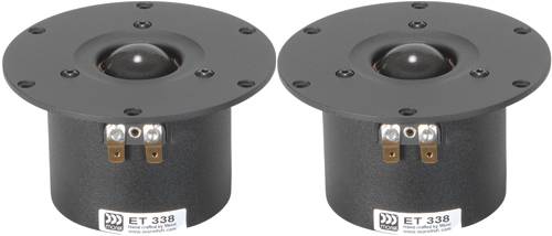 Morel ET 338 1-1/8" Soft Dome Tweeter Matched Pair