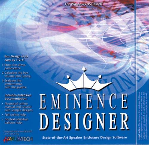 Eminence Designer Speaker Box Design Software
