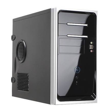 In Win EM020, Black Micro ATX Case, front Audio & USB