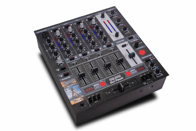 DJ Tech 4Ch DJ Mixer 8 BPM SYNC DSP Effects Traktor 3LE,Deckadance