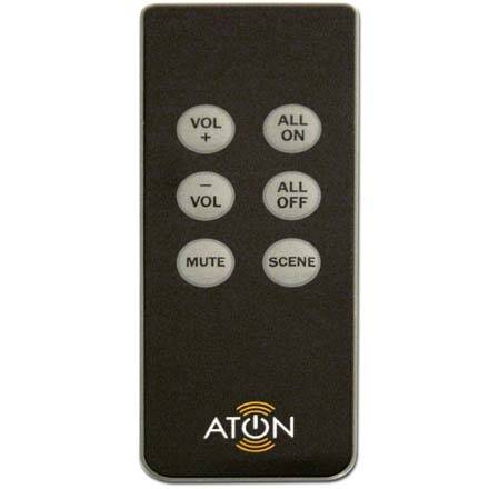 Aton Model DLAIRM Slim Line IR Remote for DLA Audio Router