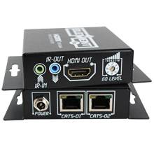 Element Hz Dual Cat 5e/6 HDMI 1.4 Extender BI-Directional IR (130ft)