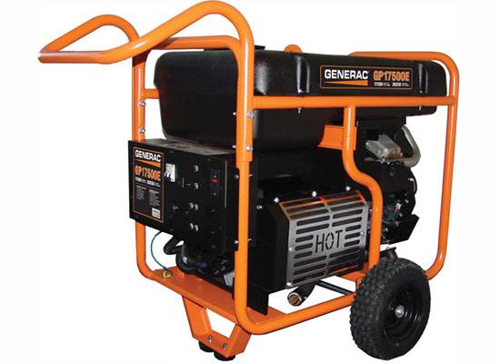 Generac GP17500E 17500 Watt Portable Power Generator