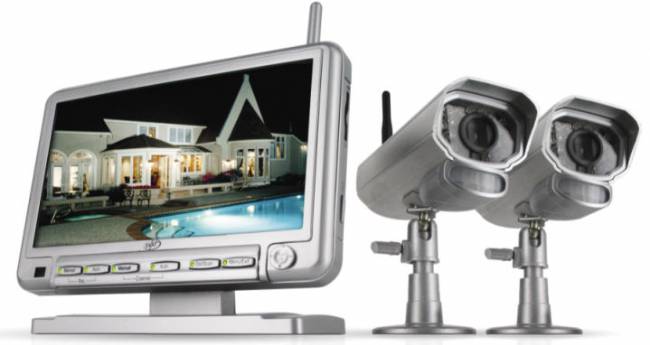 SVAT GX301-011 7" Digital Monitor recording 2 digital wireless cameras