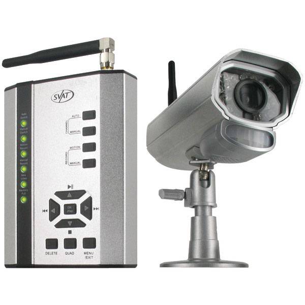 SVAT Gx301-012 Digital Wireless Dvr Security System Recording