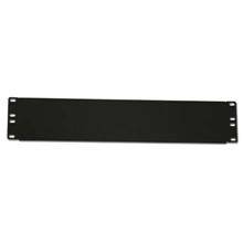 Royal Racks 2U A/V Equipment Blank Plate, Black