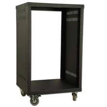 Royal Racks 16U A/V Equipment Rack with 3" Casters