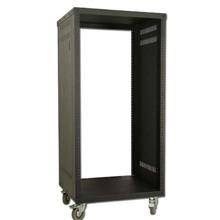 Royal Racks 21U A/V Equipment Rack with 3" Casters