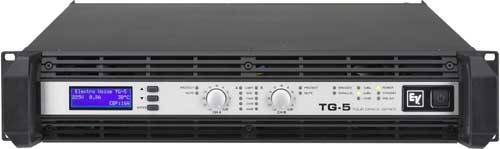 Electro-Voice TG5 Power Amplifier,Class H,2 x 1450W @ 4ohm