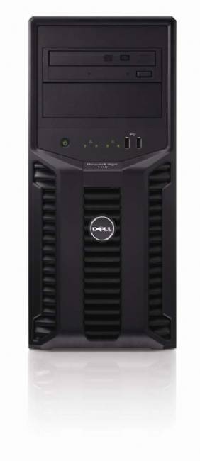 Dell PowerEdge T110 Quad Core X3450 2.66Ghz cpu,4gb Ram,4x500GB hd,dvd