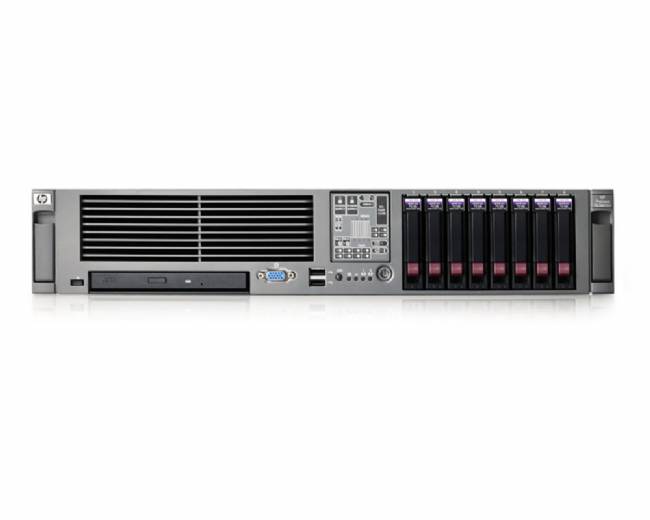 HP Proliant DL385 G2 2x Quad Core AMD 2.3Ghz cpu,4gb,4x320GB hdd,dvd