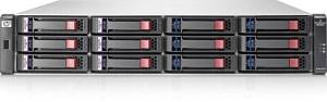 HP StorageWorks MSA60 Storage Array 12x1TB 7.2K RPM SATA 12TB,Dual ps