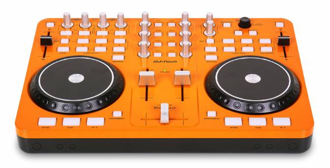 DJ Tech USB/Midi Ctl Deckadance Touch Sensitive Jog Wheel,SC,orange