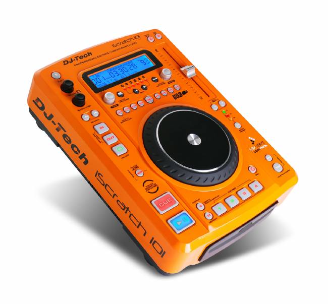 DJ Tech USB Desktop CD,MP3 Scratch,SL,Sampler,ID3,4 Cue Mix Vibes Sft