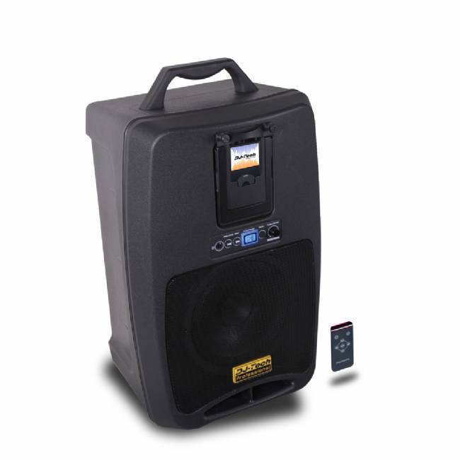 DJ Tech 80W ABS Portable PA System w/ iPod Player+USB Player+5ch Mixer