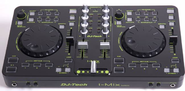 DJ Tech USB/Midi DJ Controller with Audio interfae - DJ Sft. included