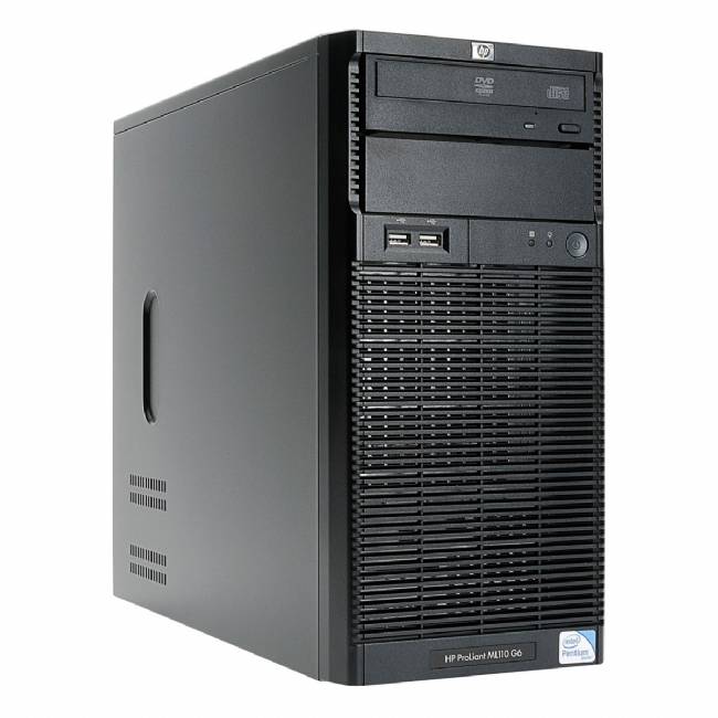 HP Proliant ML150 G6 Dual Xeon Quad 2.4Ghz cpus,16gb,4X500gb hdd,dvd