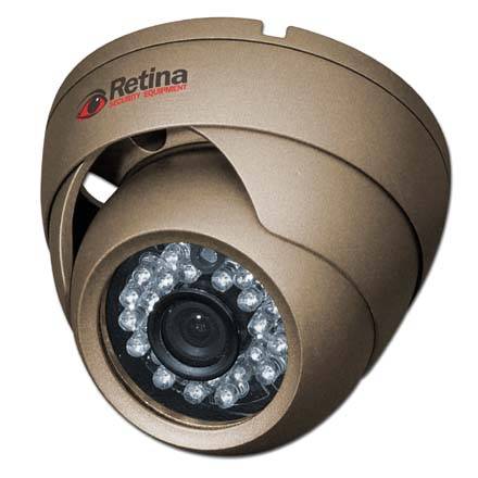 Retina Vandal Proof IR Dome Camera 420TVL Sony