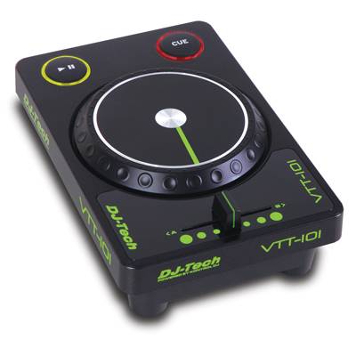 DJ Tech USB Midi Controller with Deckadance - Platter Style