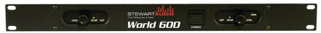 Stewart Audio World 600 2-Channel Power Amplifier - 110W x 2 at 8 Ohm