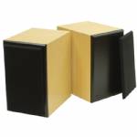 Dayton TW-0.25MA 0.25 ft 2-Way Cabinet Pair Maple