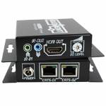 Element Hz Dual Cat 5e/6 HDMI 1.4 Extender BI-Directional IR (130ft)