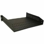 Royal Racks 2U Rack Shelf, Black