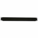 Royal Racks 1U A/V Equipment Blank Plate, Black