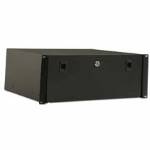 Royal Racks 4U Locking Drawer Black