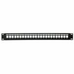 Royal Racks 1U 24 Port Keystone Panel