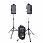 DJ Tech 320W PA System with MP3 Built-in 8x24 bits effects Mic,remote