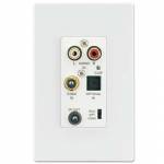 Xantech D5IP DDS, Local Source Input Wall Plate