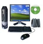 Dell Optiplex GX280 Intel Pentium 4 2.8GHz,4gb,500gb hd,19" lcd,dvd,xp