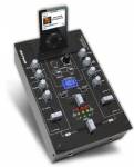 DJ Tech 2CH / 5 input DJ mixer with iPod Audio & Video Player